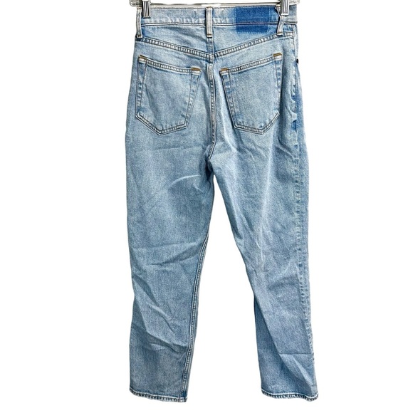 Abercrombie & Fitch Curve Love Ultra High Rise Ankle Straight Jeans - Picture 7 of 8